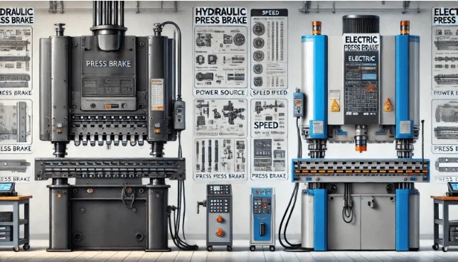 Hydraulic Press Brake vs. Electric Press Brake