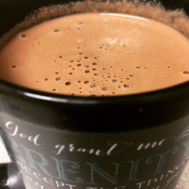 Raw hot chocolate!