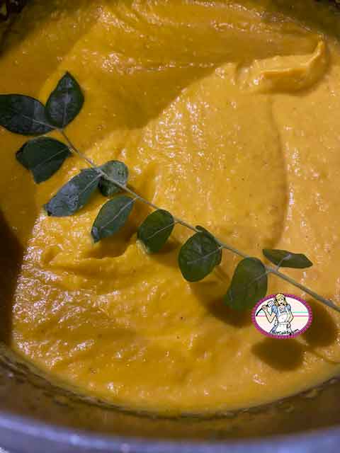 Velouté de butternut et coco