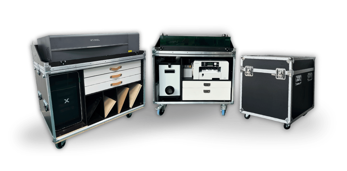 photo des caisses Laserlabs