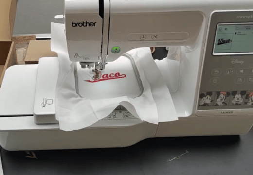 photo d'une broderie