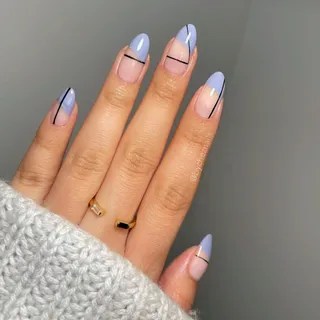 french tip nail designs