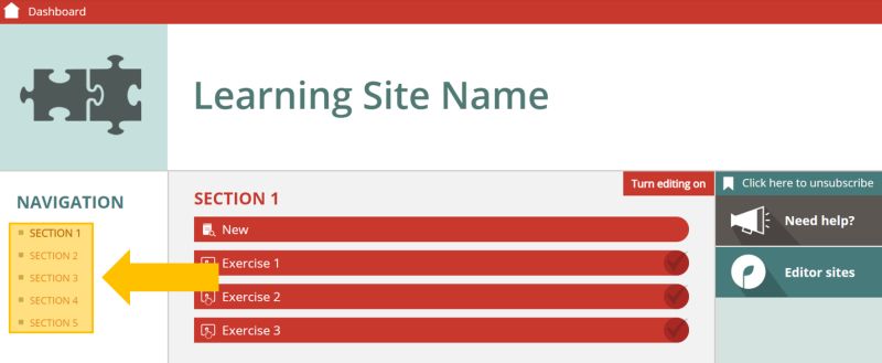 Create Sections Pages Help - Mountain Pattern Collection - High Resolution Quality