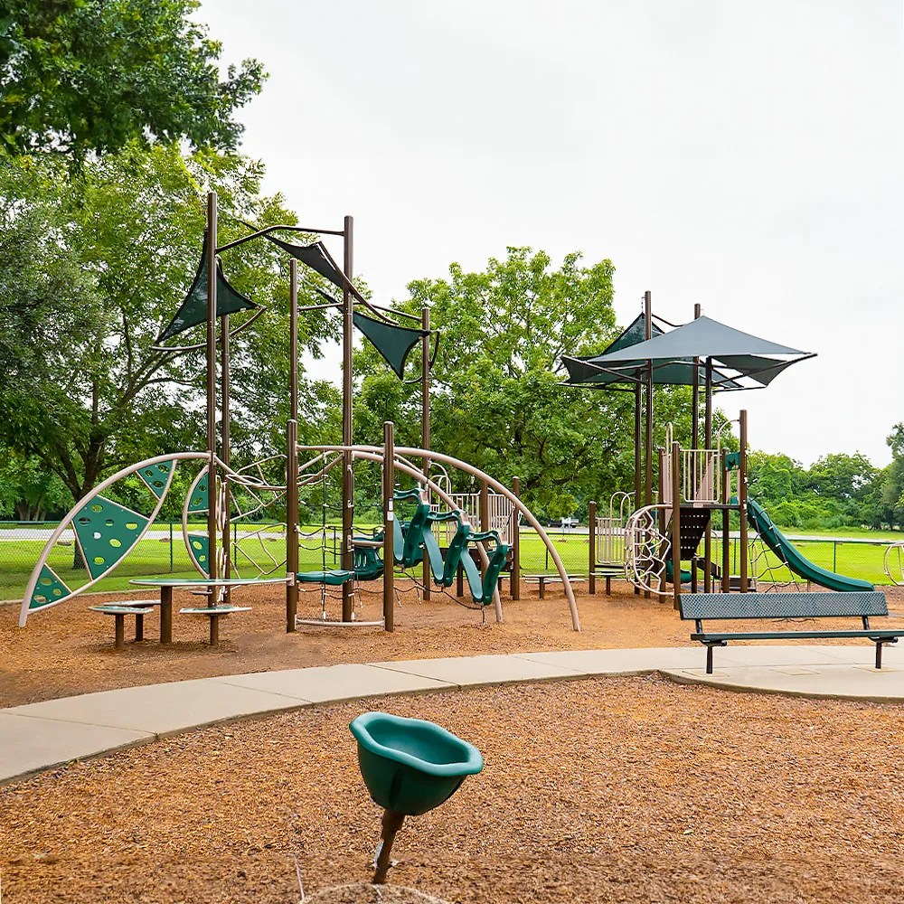 Pecan Grove | fun abounds | playground climbing
