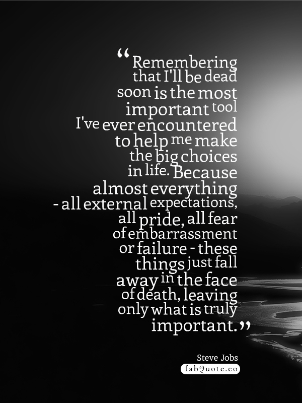 Subscribe to our free newsletters to receive latest health news and alerts to your email inbox. Steve Jobs Death Quote