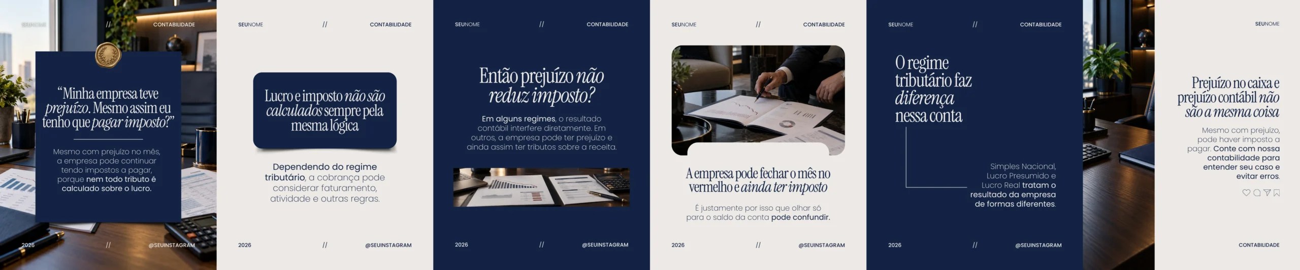 Carrossel de contabilidade 1