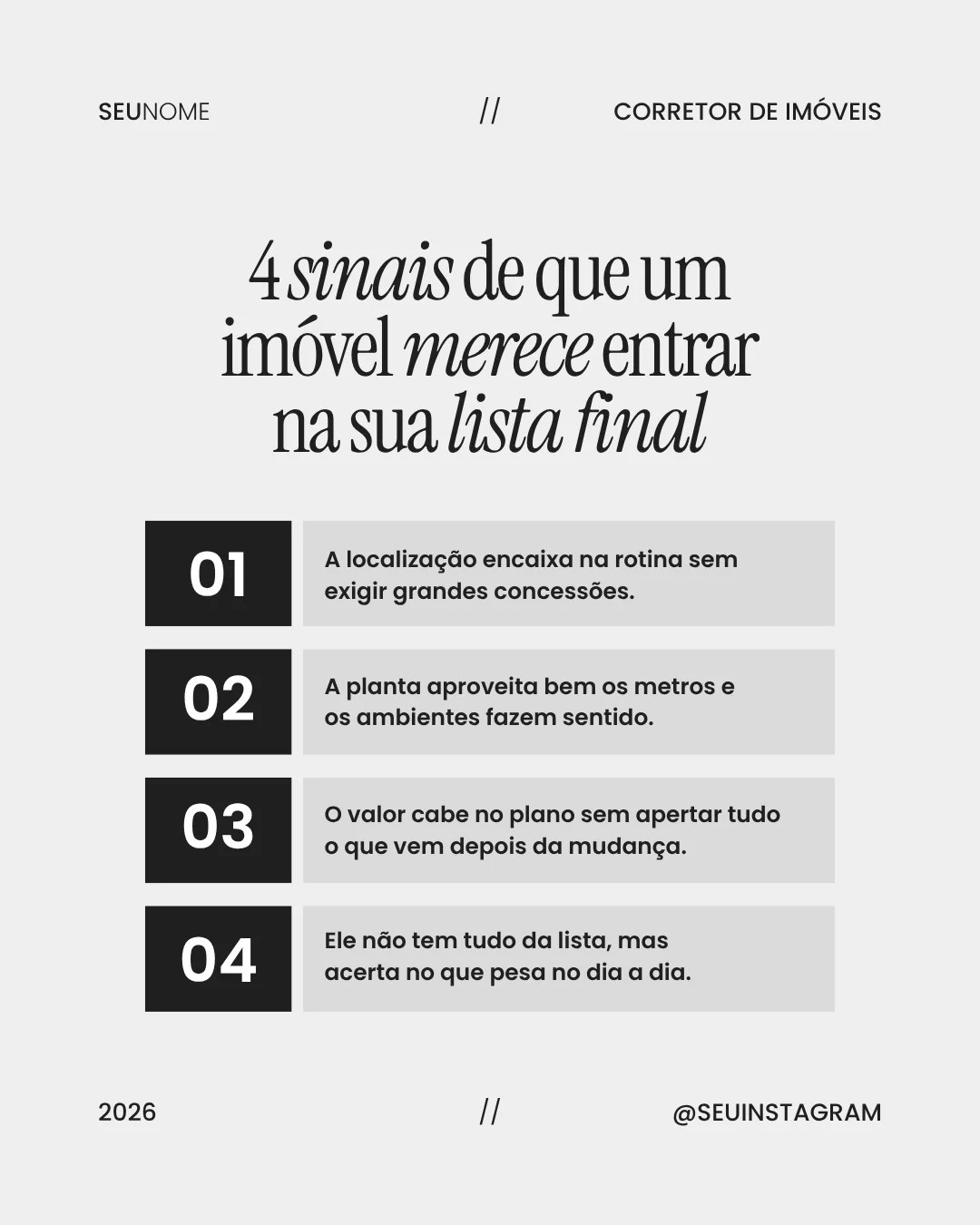Post para feed de mercado imobiliário 13