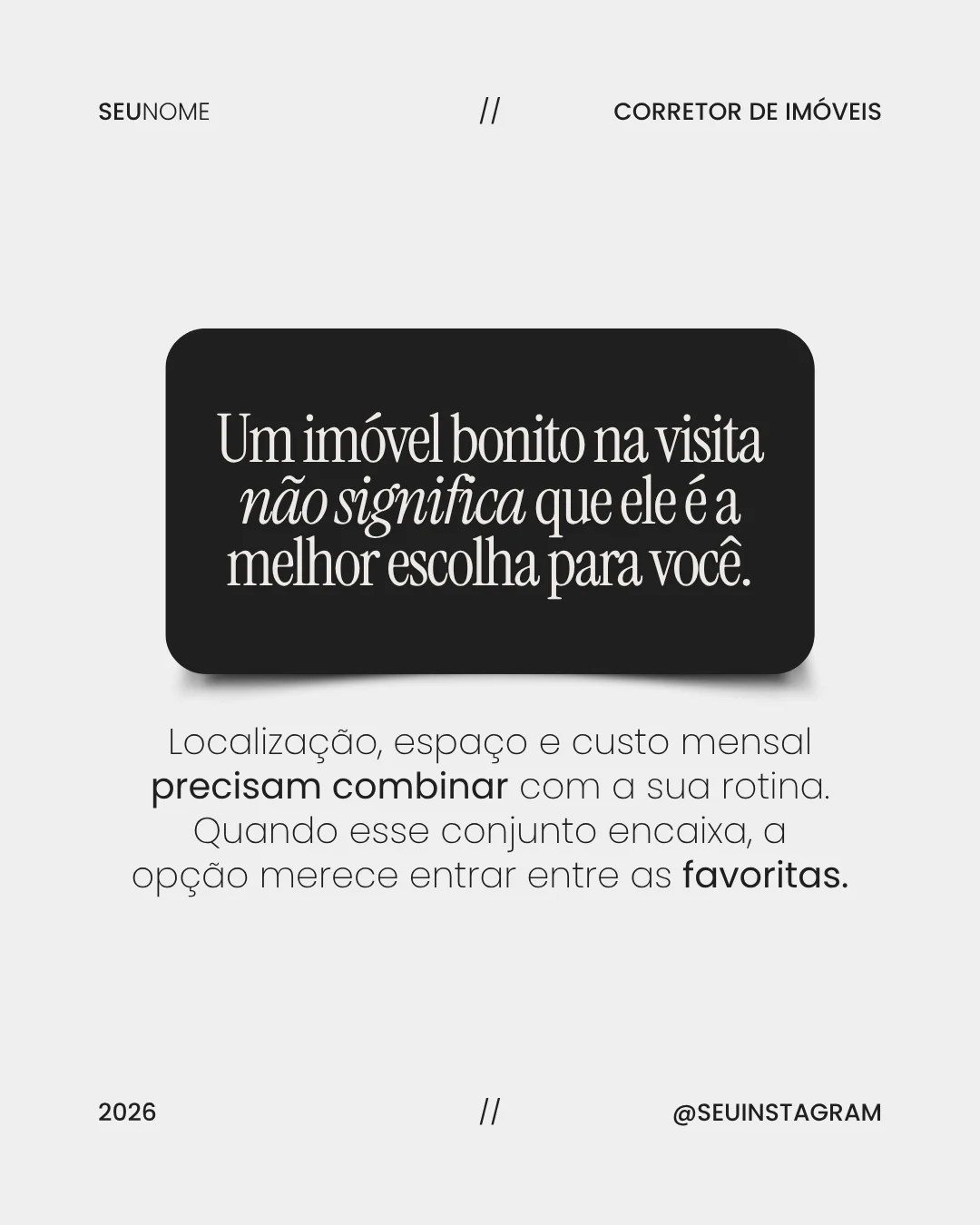 Post para feed de mercado imobiliário 15