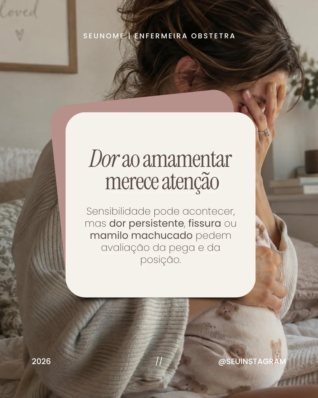 Post para feed de enfermagem obstétrica 15