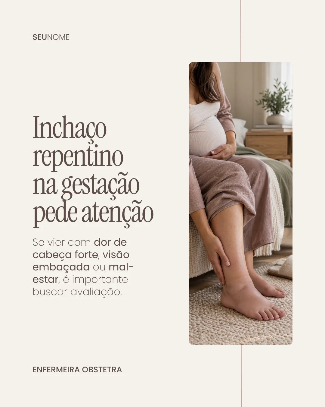 Post para feed de enfermagem obstétrica 11