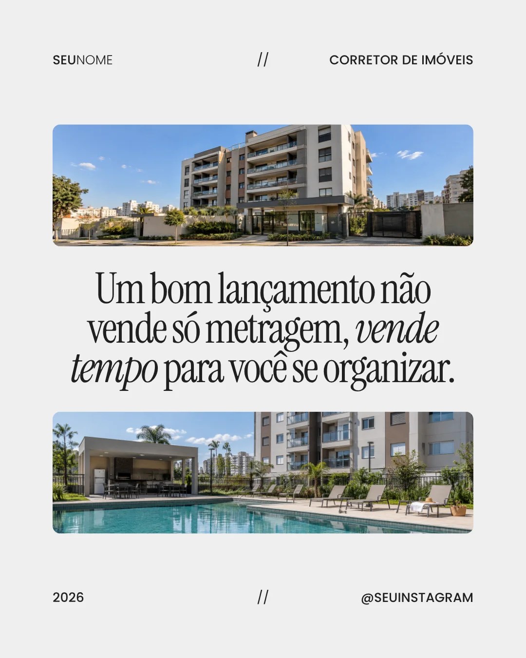Post para feed de mercado imobiliário 2