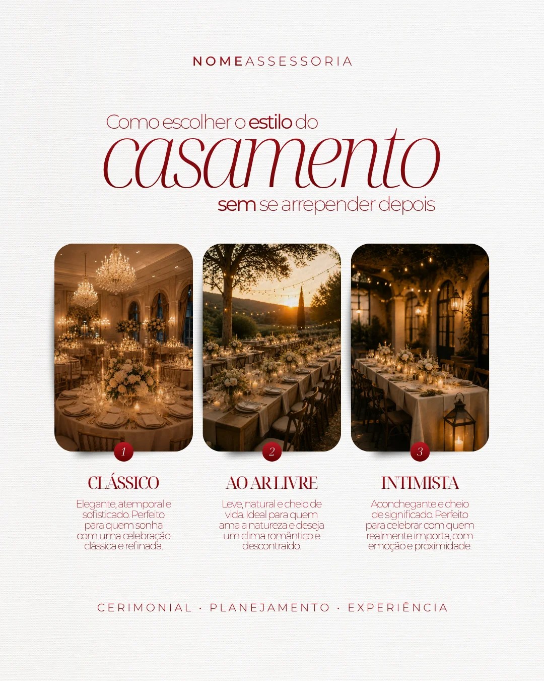 Prévia do Pack Assessoria/Cerimonial 2