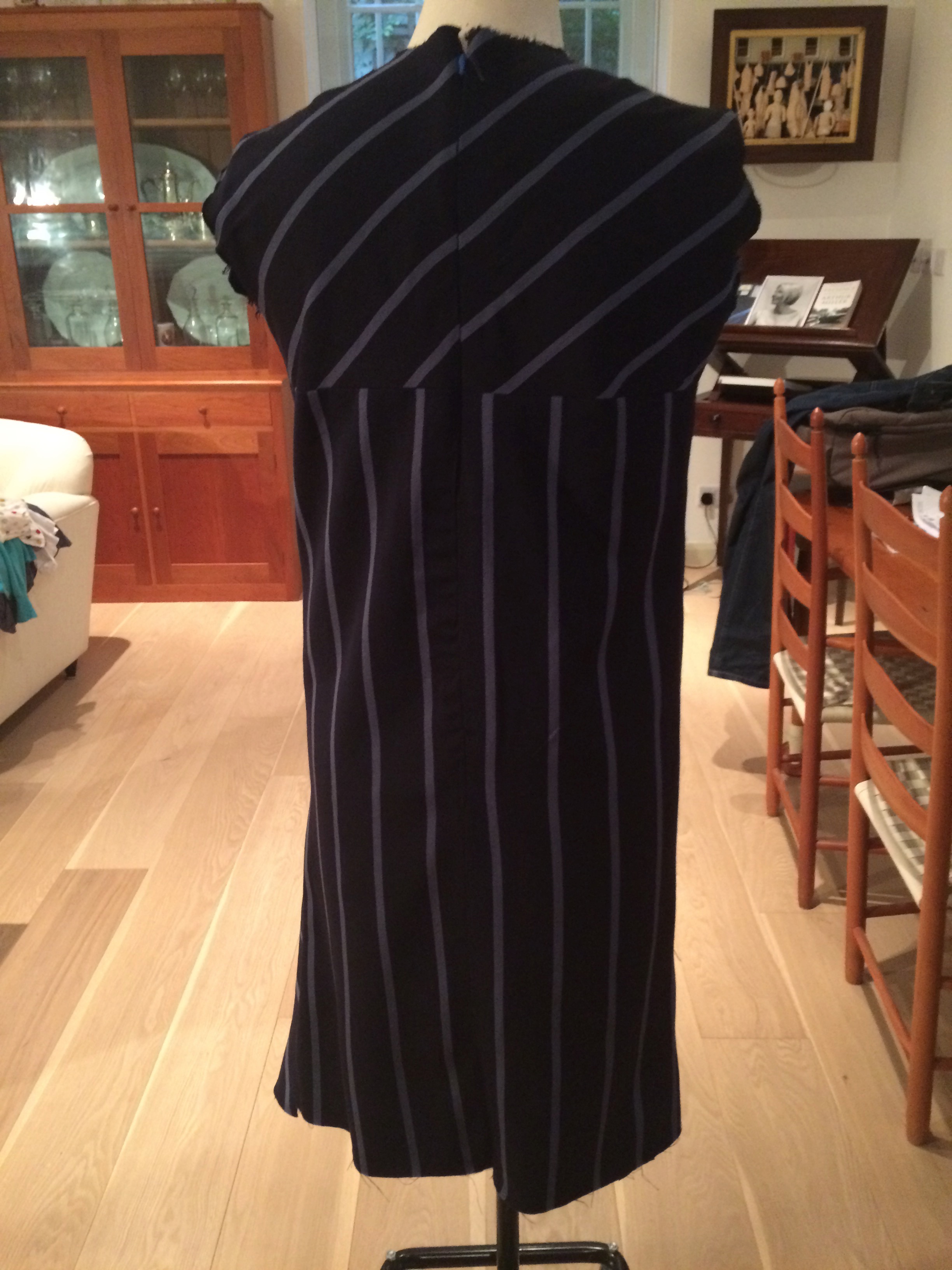 strapless open back dress Zora One Shoulder Pleated Midi Dress