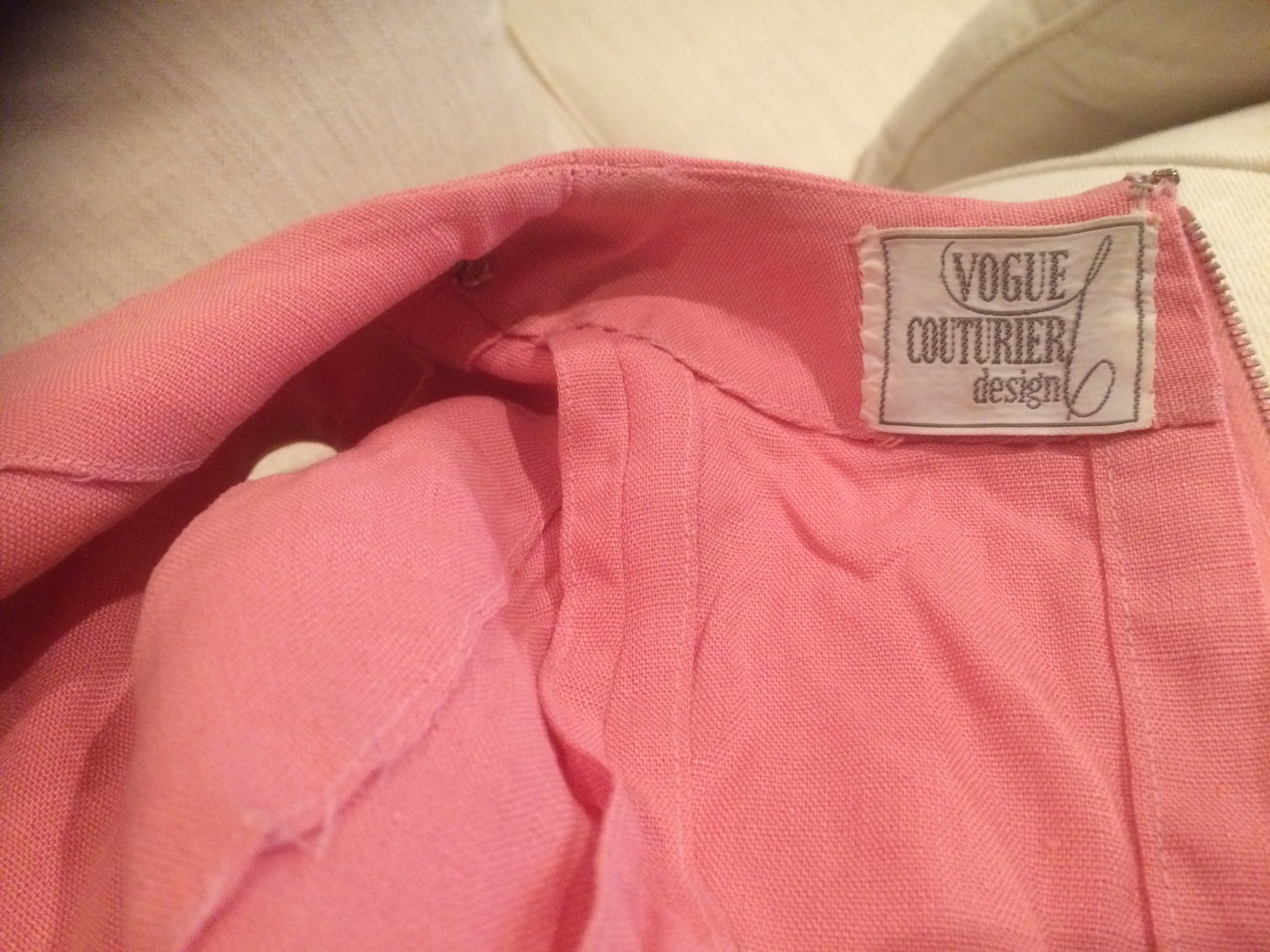 Patron De Couture VOGUE COUTURIER SIMONETTA Of ITALY - Taille Buste 32, Robe, Neuf Rare