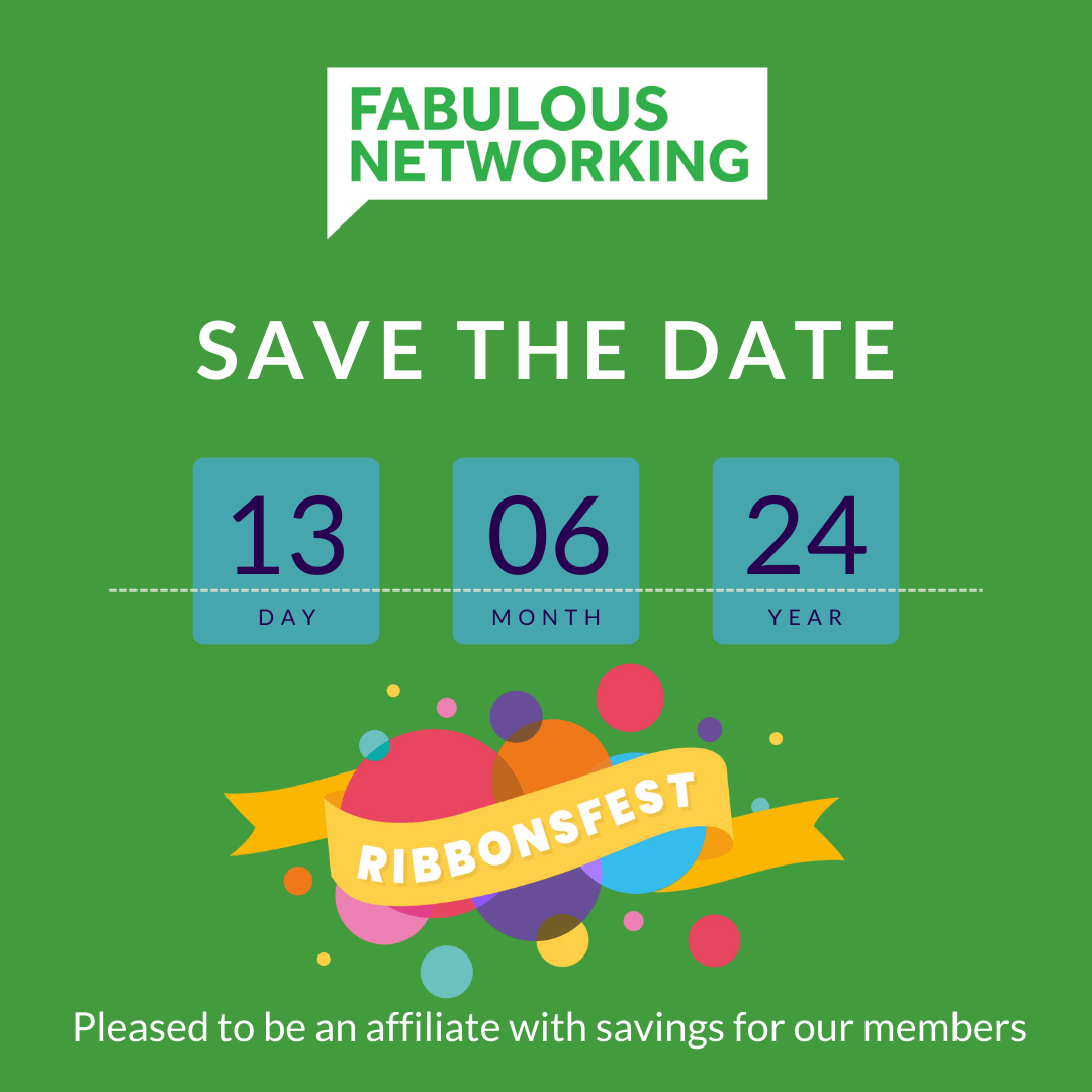 Save the date graphic for RibbonsFest