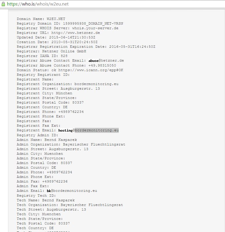 who is www.w2eu.net who is www.w2eu.net