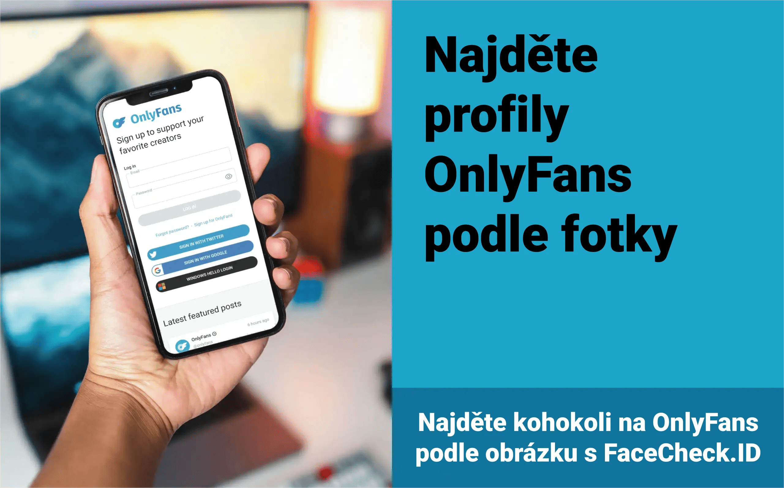 Najděte profil OnlyFans podle fotky pomocí vyhledávače tváří Face 