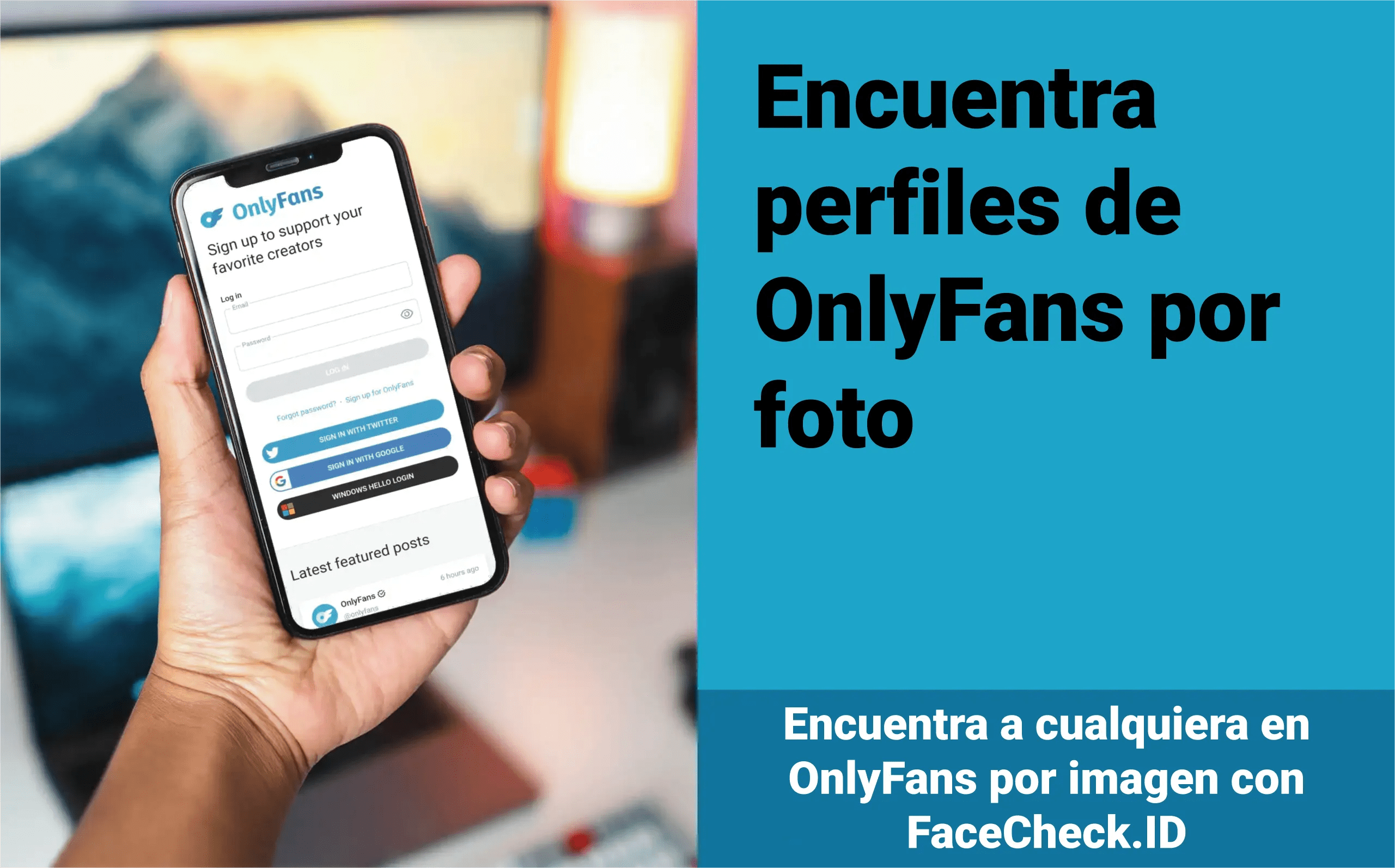 Encuentra perfiles de OnlyFans por foto utilizando el motor de búsqueda de  rostros