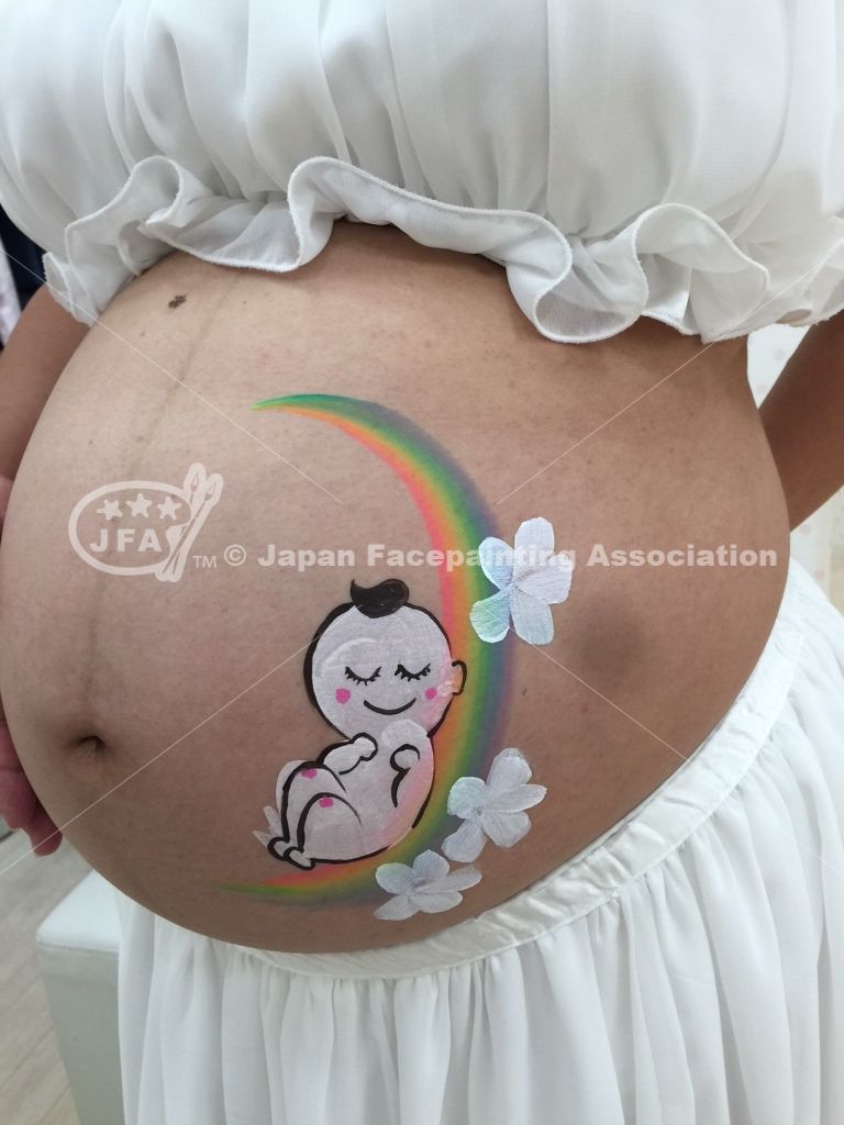 スタジオアリス　マタニティペイントの画像