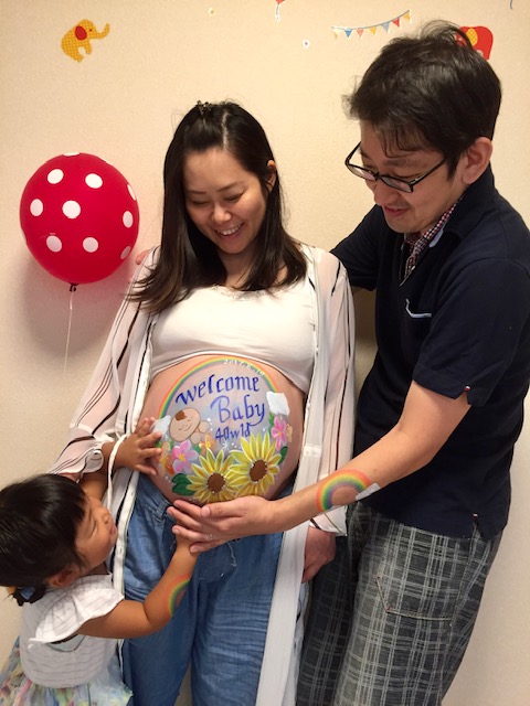 マタニティペイント作品-新井梢03