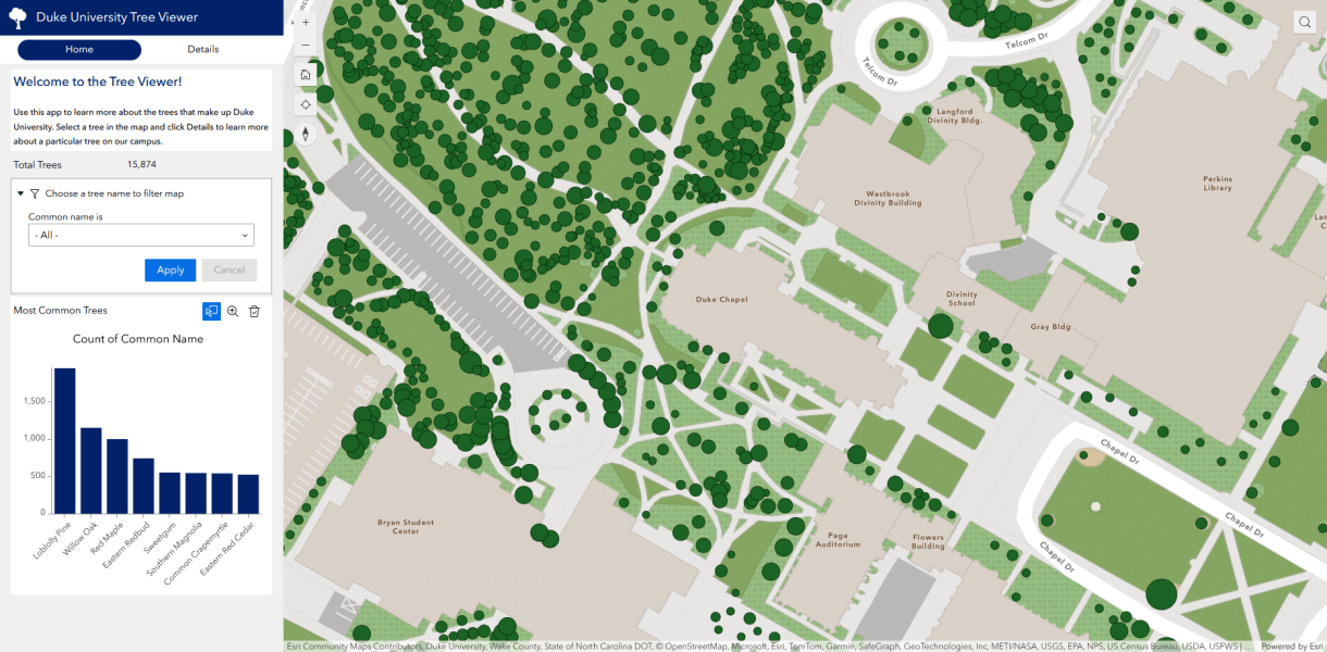 Tree Legacy Facilities Management Tree Map 