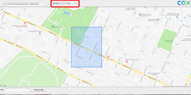 Request Map Joseph Scott - Landscape Pattern Collection - High Resolution Quality