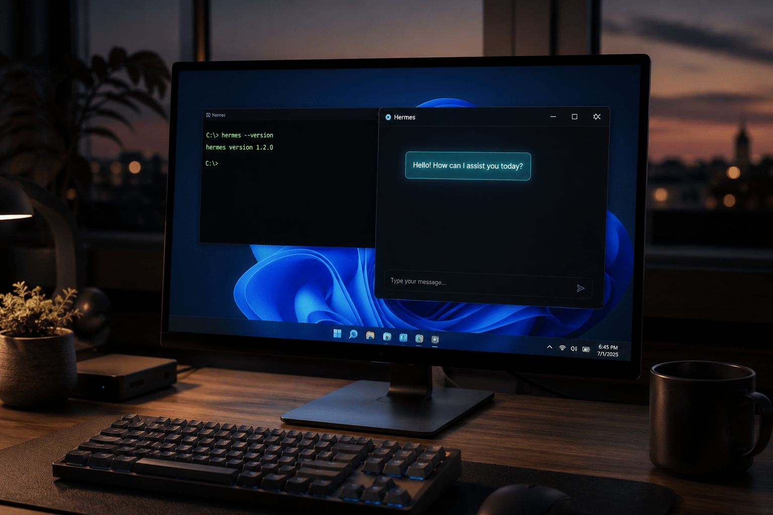 Installing your first AI agent on Windows 11: Hermes Agent step by step
