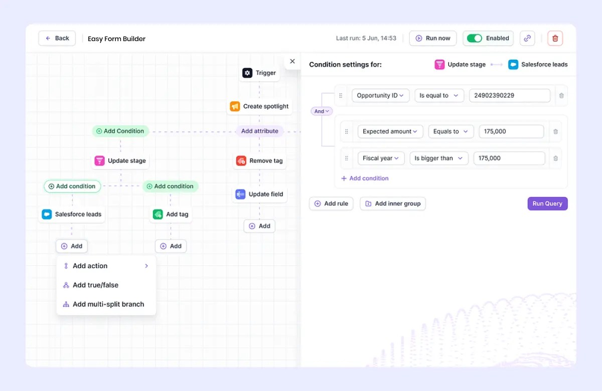Easy form builder by FactoryX enabling fast, custom form creation without coding, tailored to specific user needs.