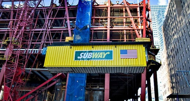 Subway mobile restaurant