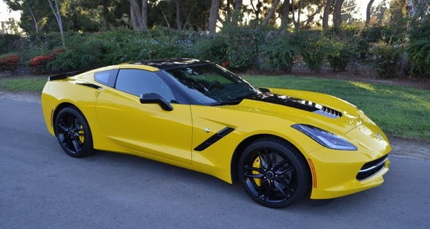 Yellow Corvette 
