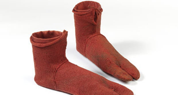 Ancient cloth socks