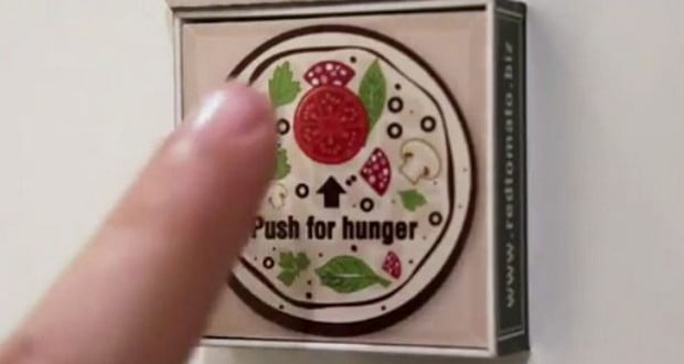 Dubai pizza magnet