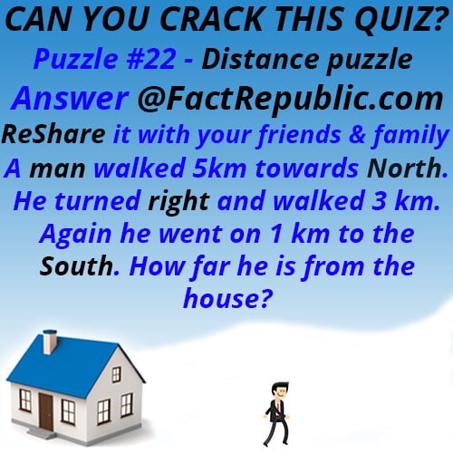 Puzzle #22 – Distance Puzzle