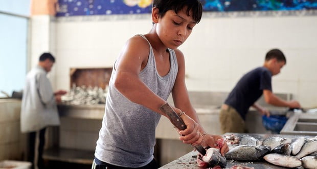 Child labor camp