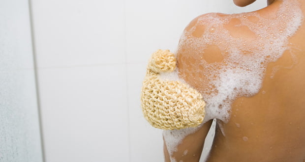 Exfoliating soaps