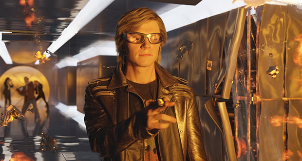 Quicksilver's slow-motion sequence