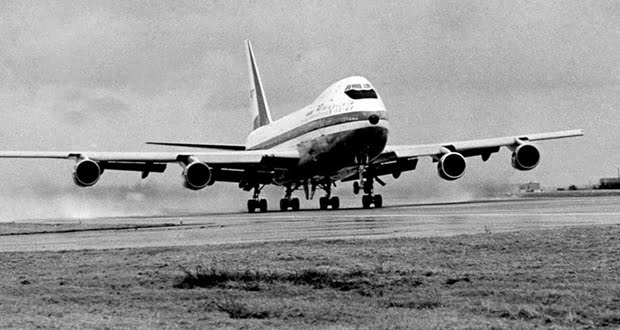 First Boeing 747