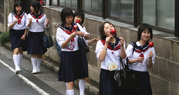 Japanese school uniform