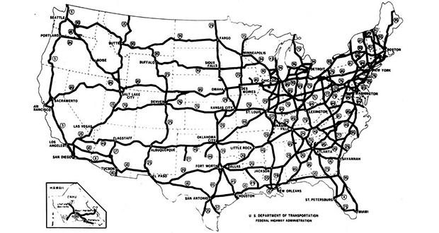 Eisenhower's Interstate Highway System