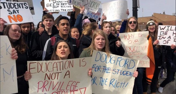 Montreal protest