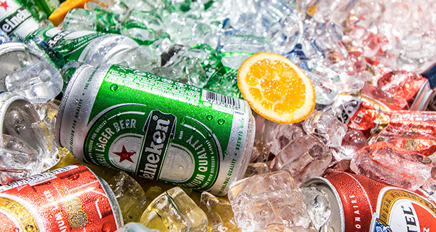 Beer cans