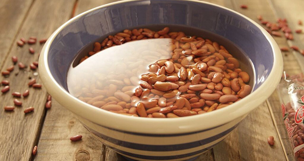 Soaking beans