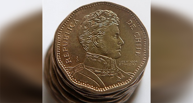 Chile peso coins