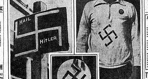 Nazi riot