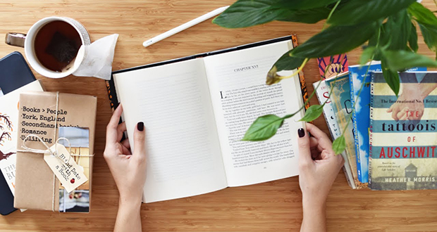 Reading books