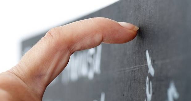 Fingernail on Board