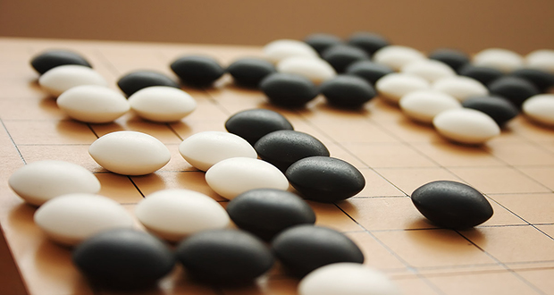 Black Stones in Go