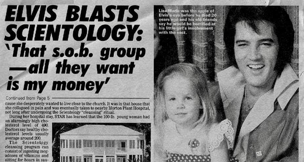 Elvis' Scientology Hate