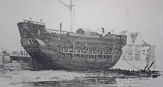 British Prison Ships' Grim Toll