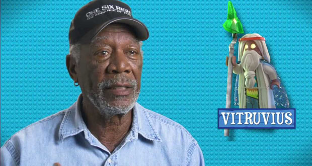 Morgan Freeman's Lego Outtake